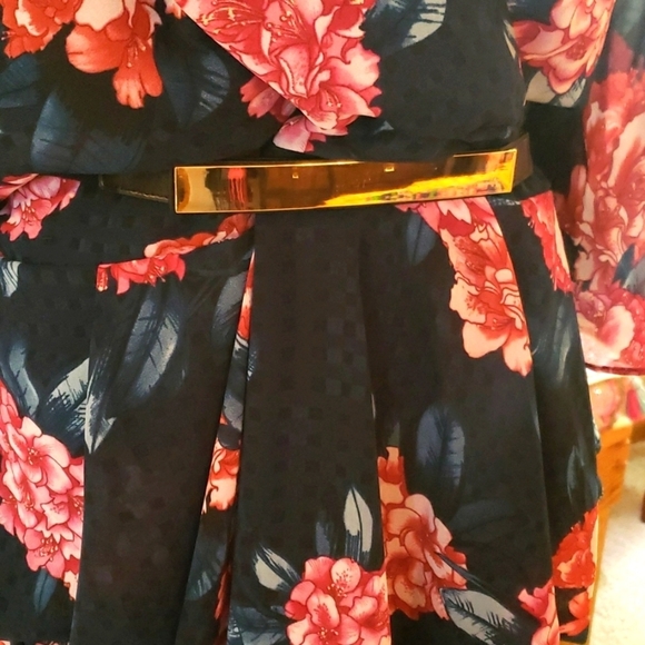 FLORAL Jade Midi Dress NWOT - Picture 3 of 5